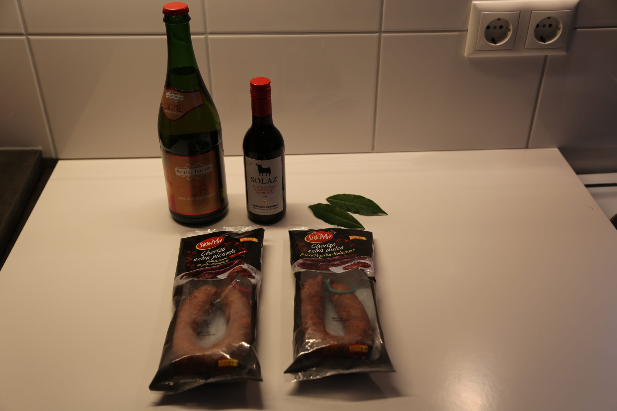Chorizo al vino (2)