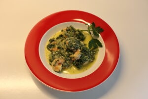 Gratinierte Garnelen (1)