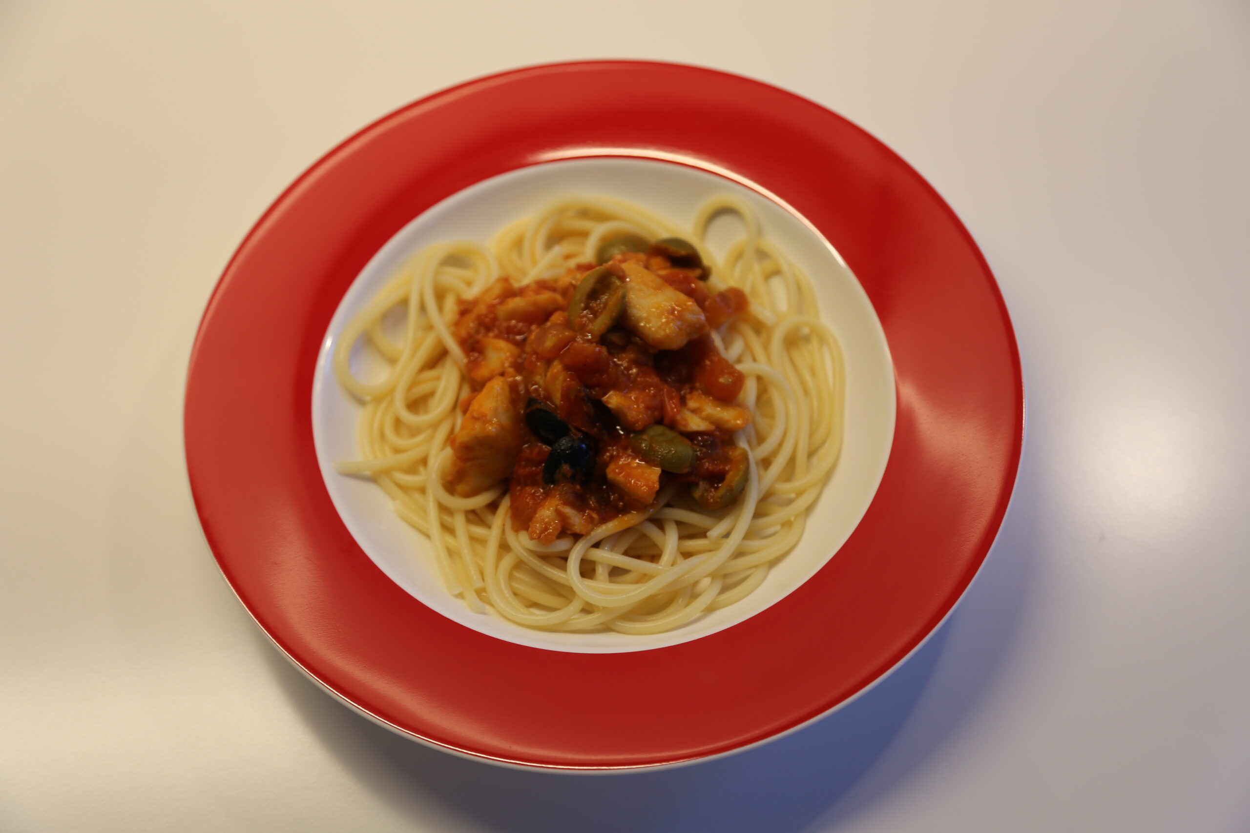 Pasta al sugo di baccalà (1)