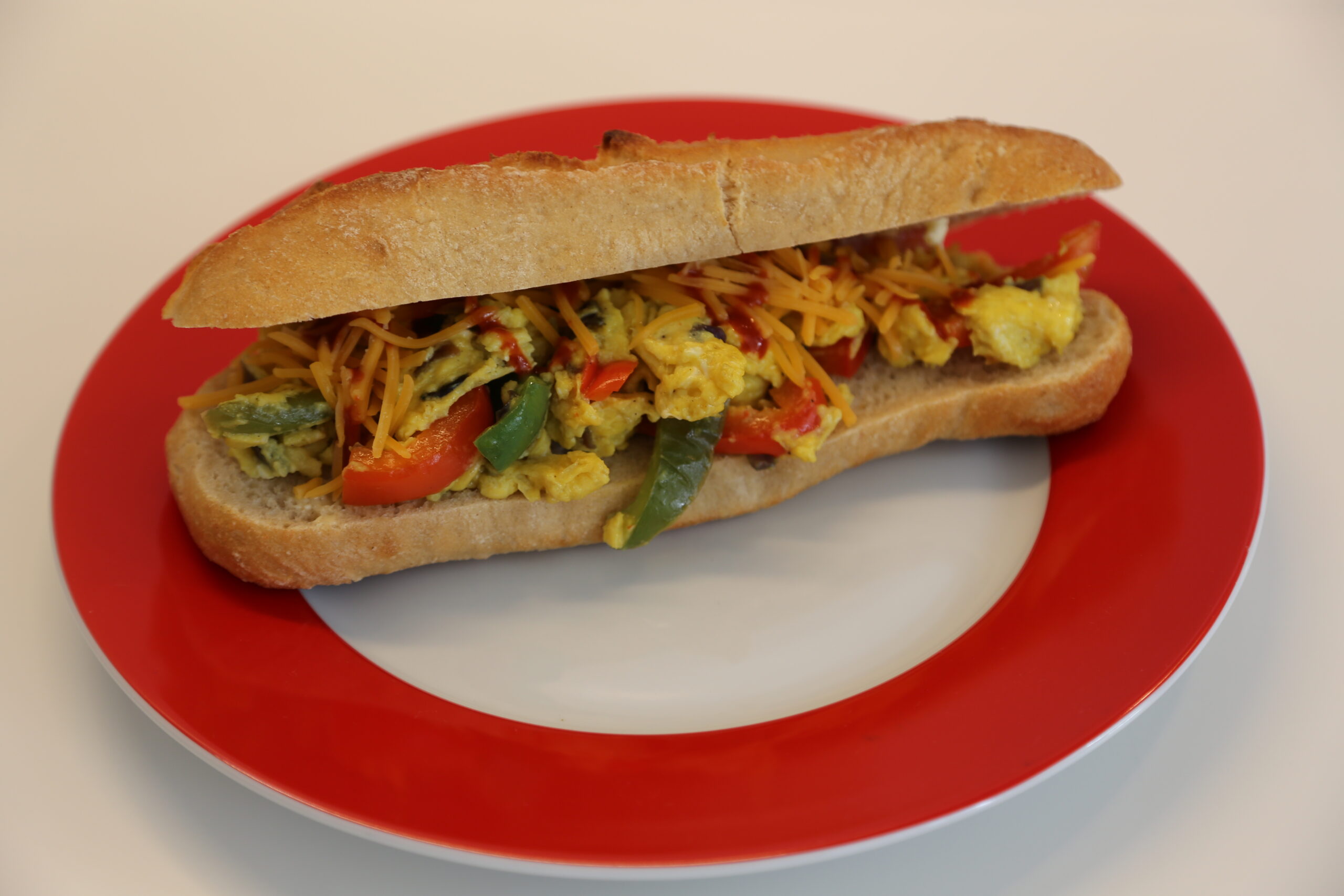 Pepper and Egg Sandwich (1)