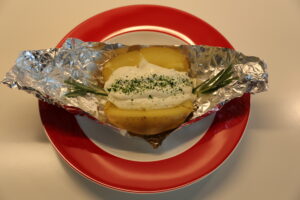 Folienkartoffeln mit Kräuterquark (1)
