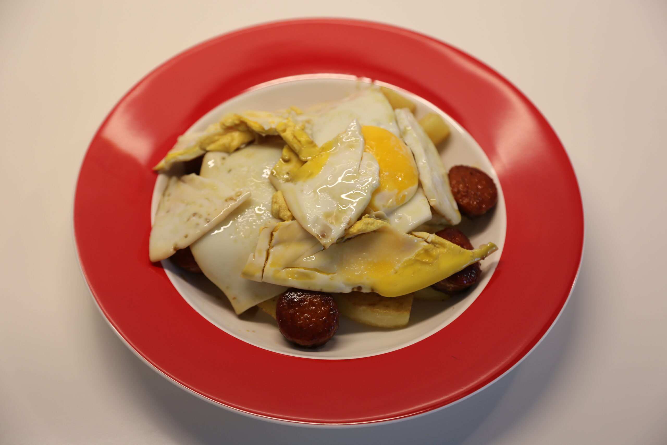 Huevos Rotos con Chorizo (1)