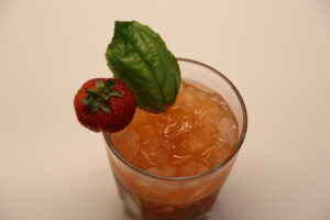 Strawberry & Basil Caipirinha (1)