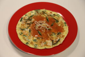 Xiān Xiā Fú Róng Dàn (Shrimp Egg Foo Young) (1)